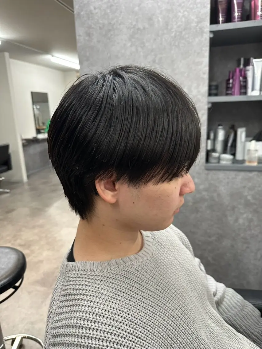 メンズ マッシュ 刈り上げ 似合わせカラー✞✟ ayumi🐈‍⬛のヘアスタイル