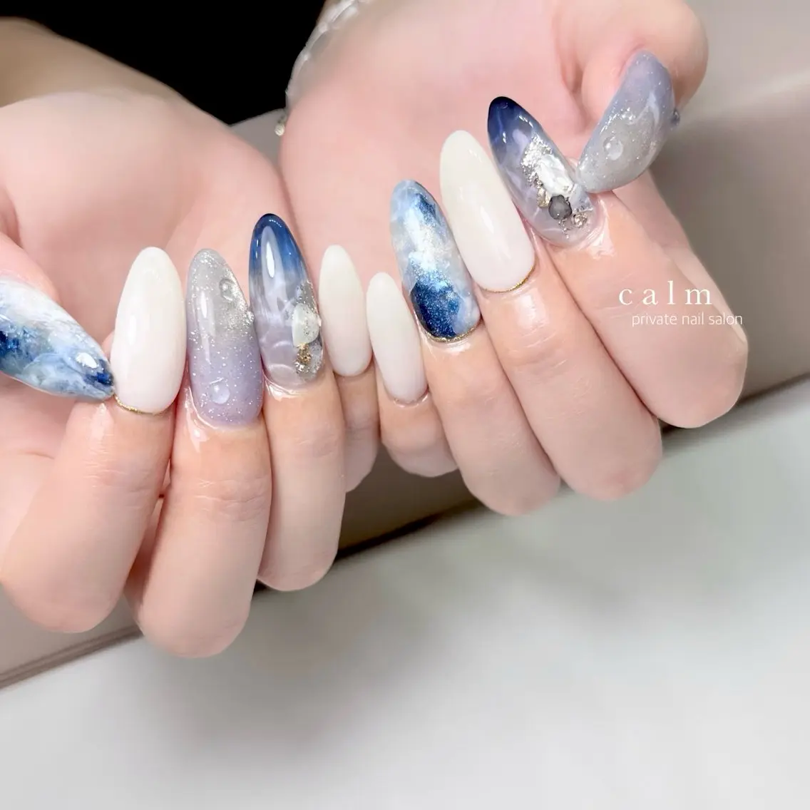 ネイル ハンドネイル calm 〔ｶｰﾑ〕のネイルデザイン