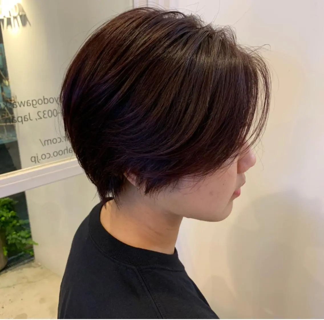 ショート ヘアアレンジ ハンサムショート ショートヘア やまぐち もえかのヘアスタイル