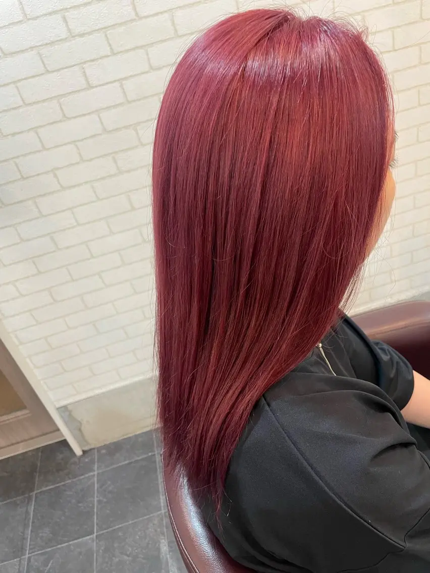 カラー ブリーチ 米本 匠のヘアスタイル