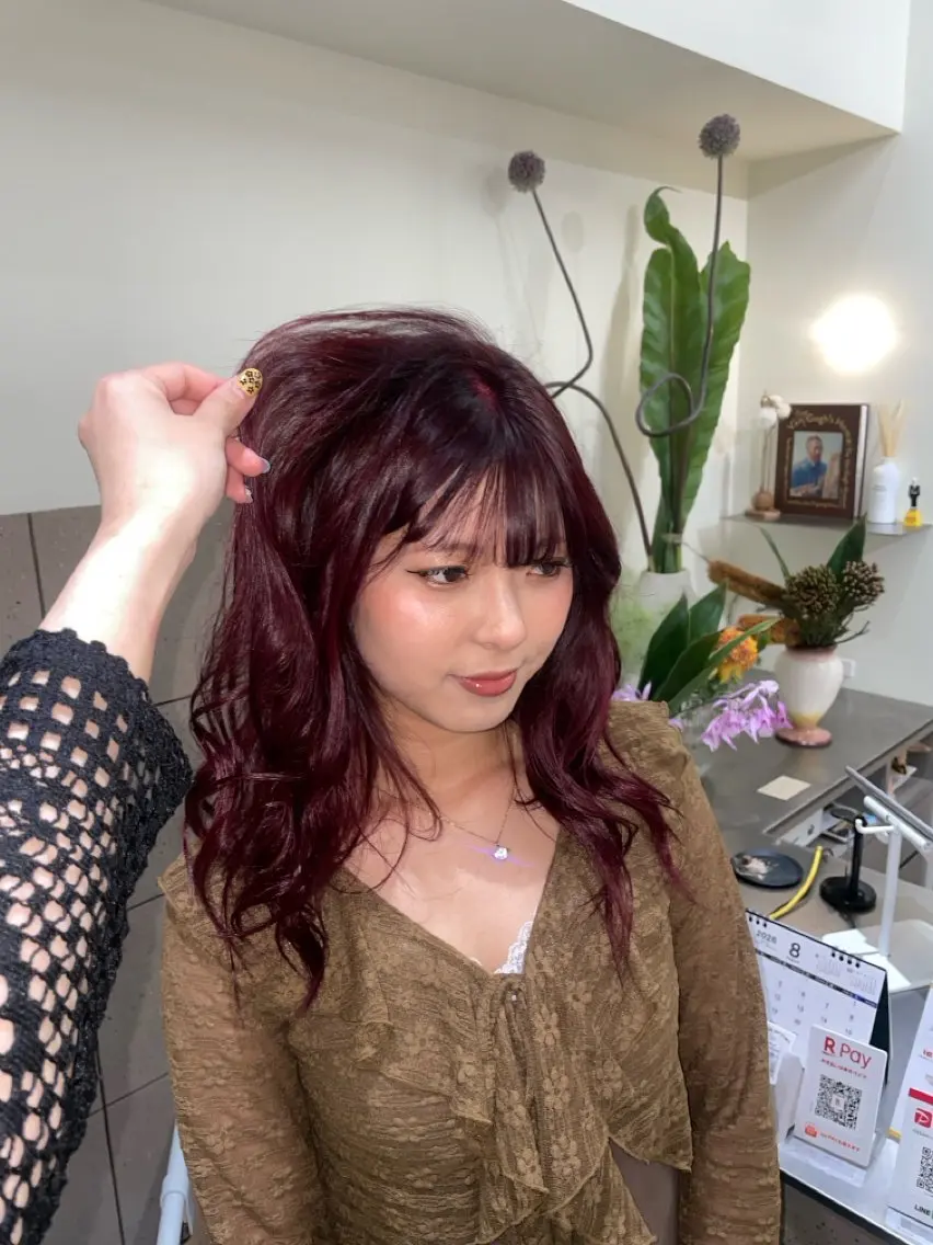 ロング カラー JURI /HUIのヘアスタイル