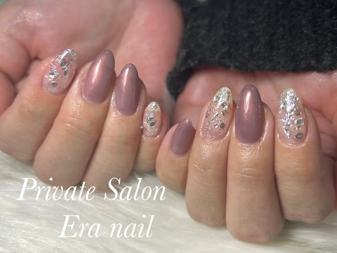 ネイル ワンカラーネイル ハンドネイル Era nailのネイルデザイン