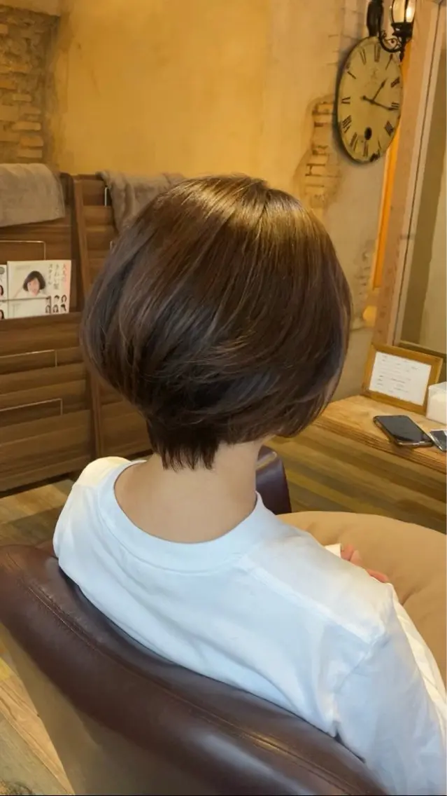 【人気No.1】似合わせ小顔×まとまる大人ショート✂️の写真