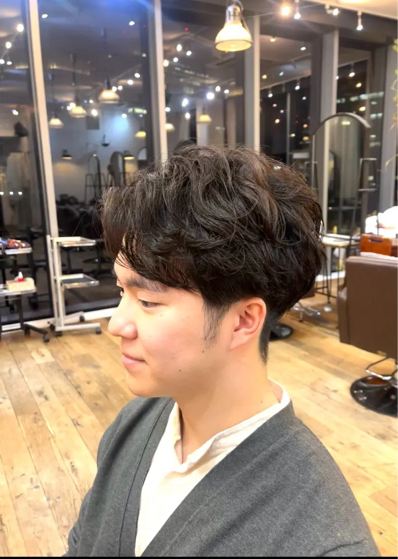 パーマ 東茉央/ブリーチ リタッチ🧸銀座のヘアスタイル