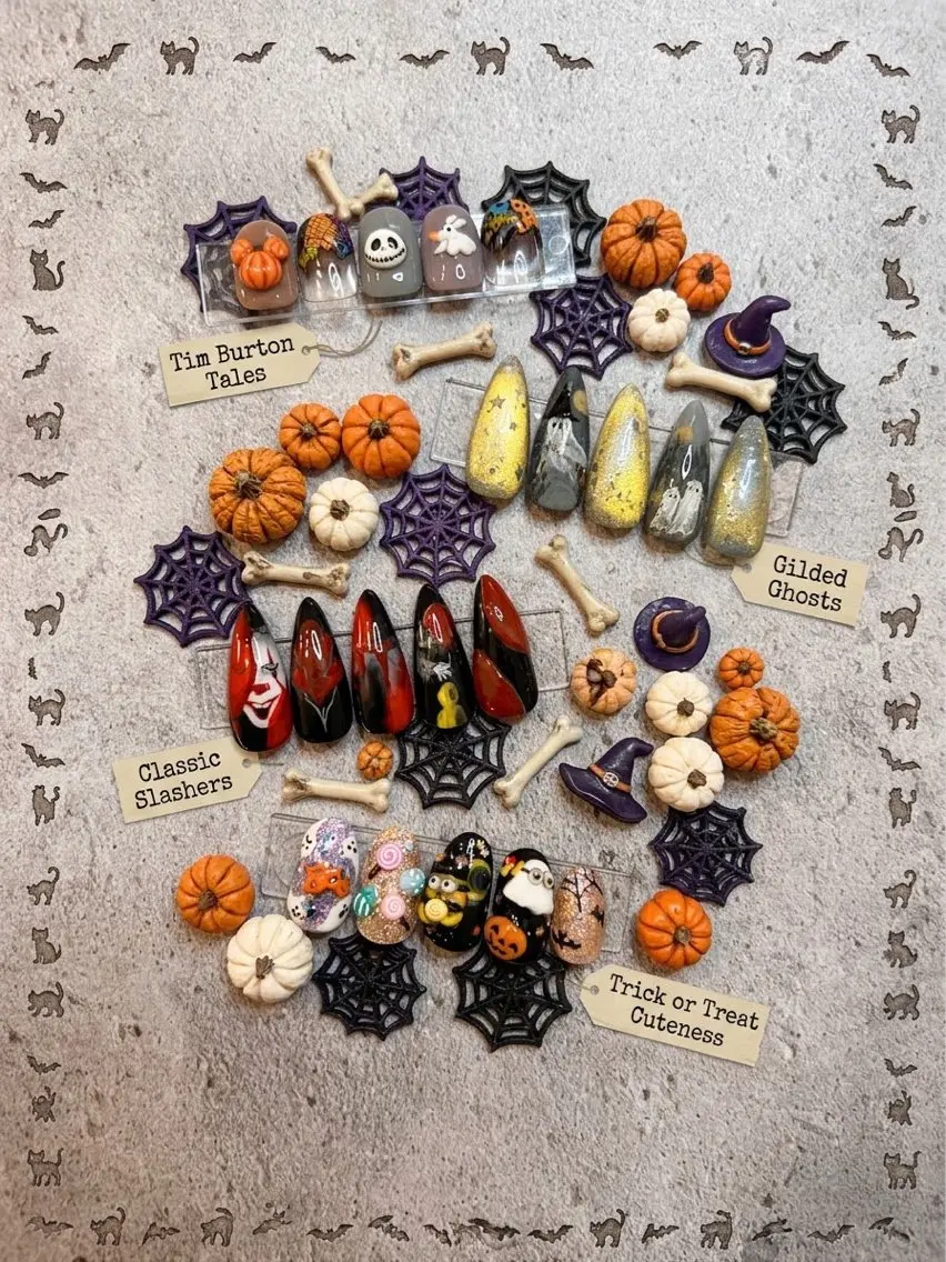 ネイル ハロウィン ハンドネイル MaggieSAWA 持ち込み猛特訓中!のネイルデザイン
