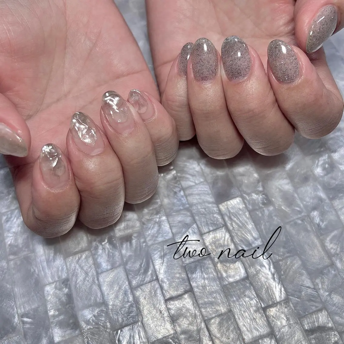 ネイル アートネイル フットネイル ハート ニュアンスネイル オフィスネイル ハンドネイル two nailのネイルデザイン