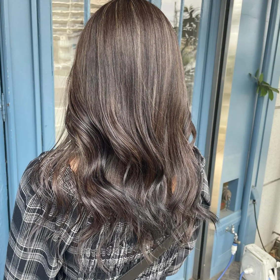 セミロング ヘアカラー トリートメント 齋藤 樹里のヘアスタイル