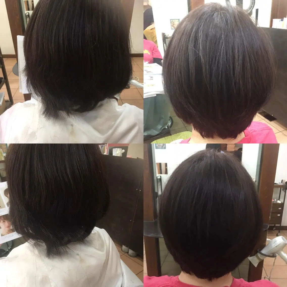 ショート カット ヘアカラー トリートメント 芳田 優志のヘアスタイル
