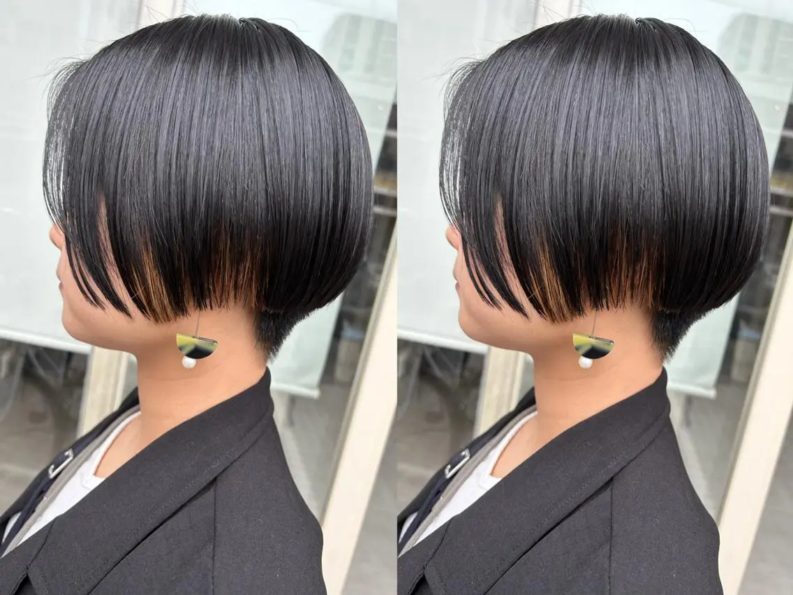 ショート sara中谷 哲のヘアスタイル