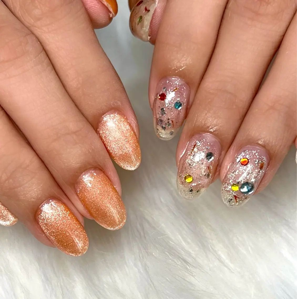 ネイル ハンドネイル White dear fujiwaraのネイルデザイン
