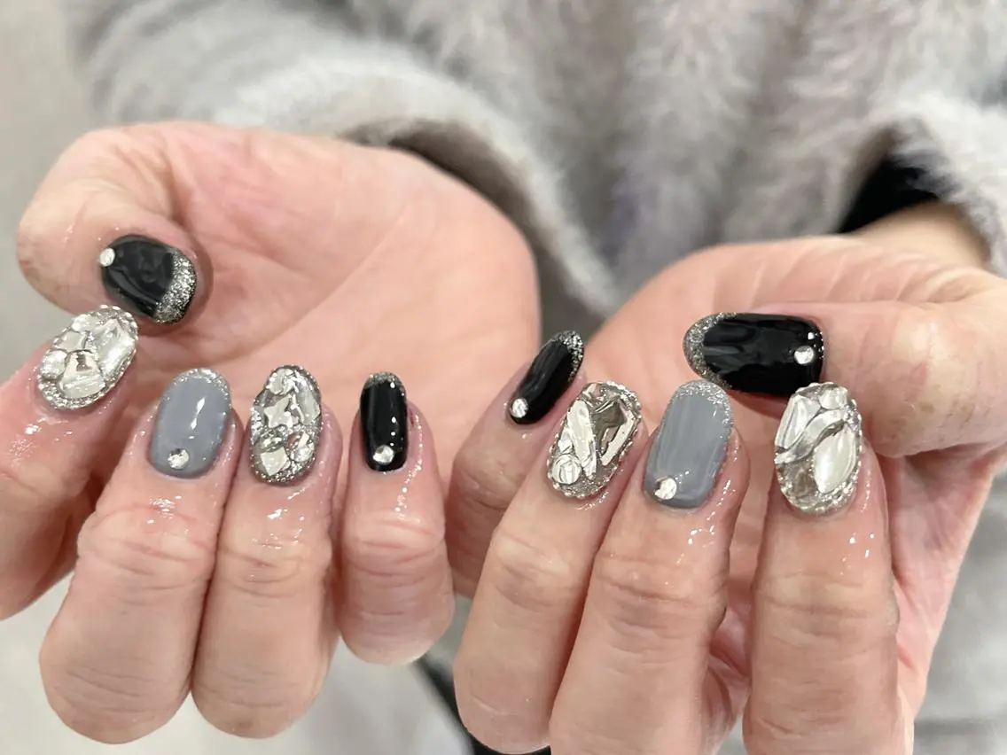 ネイル アートネイル 持ち込み 🎀cute nail🎀トレンドのネイルデザイン