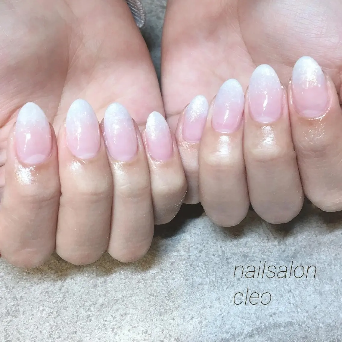 ワンカラーorラメグラ🌷パラジェルOK🌷手足OK🌷オフ無料の写真