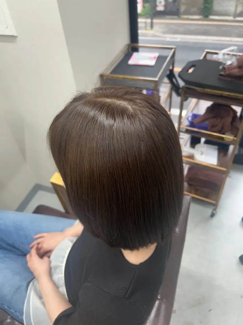 カラー 出口 駿光のヘアスタイル