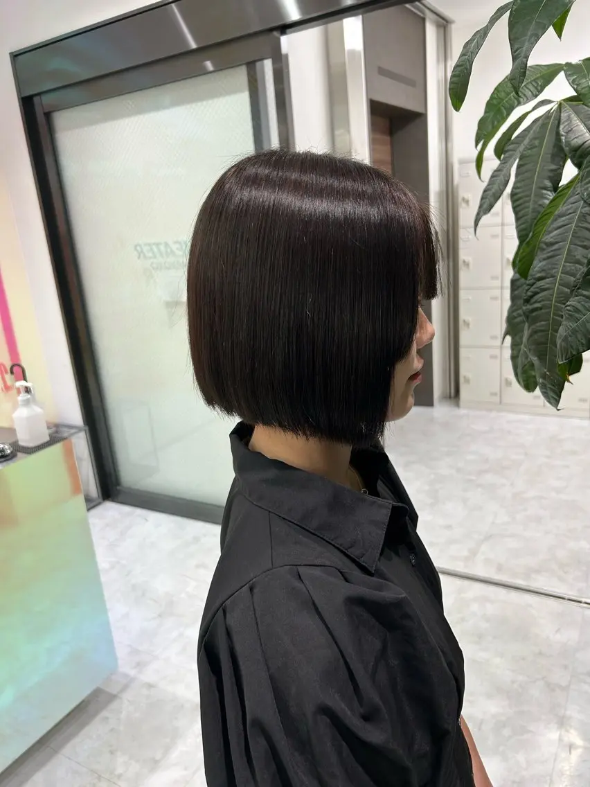 ショート カラー ヘアアレンジ 透明感カラー ボブ 髪質改善 トリートメント カット ヘアカラー トリートメント ブリーチなしの達人 🌈KAITOのヘアスタイル