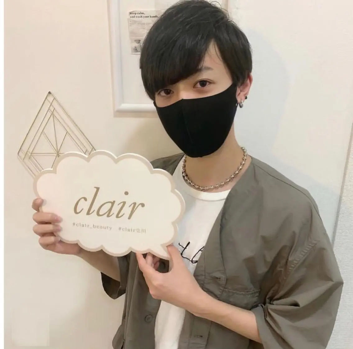 パーマ メンズ ネイル マツエク・マツパ メンズ韓国風 学生（メンズ向け） 韓国風マツエク 学生 韓国ネイル PRSSS立川 matsudaのエステ・リラクイメージ