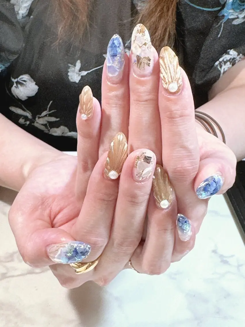ネイル ハンドネイル 三浦 藍のネイルデザイン
