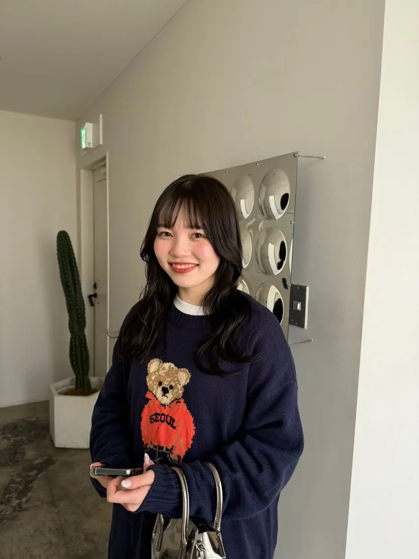 ロング カラー グレージュ 髪質改善 カット ヘアカラー トリートメント 透明感カラー/顔周り レイヤー/髪質改善のヘアスタイル