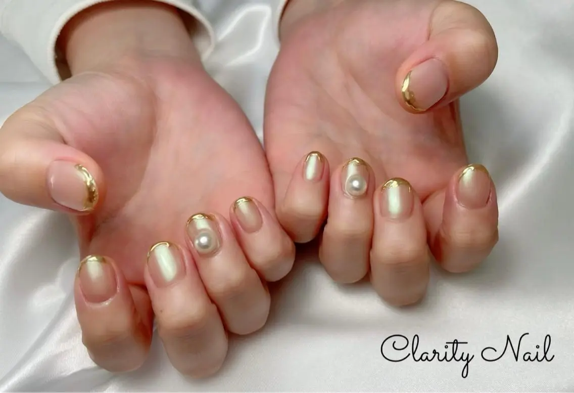 ネイル アートネイル 持ち込み ハンドネイル Clarity Nailのネイルデザイン
