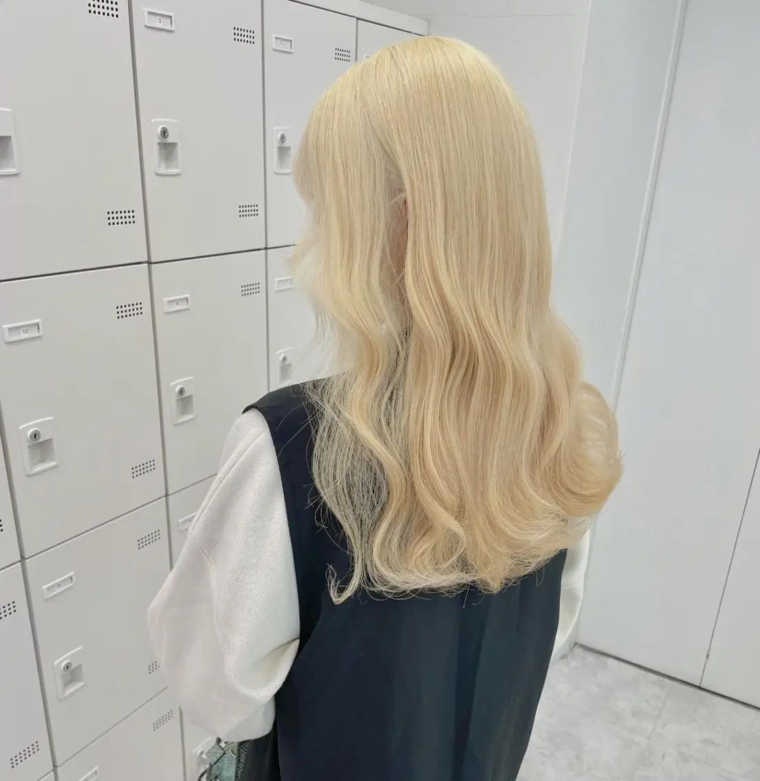 カラー 大人っぽ韓国🤍ブリ ーチ/mitsukiのヘアスタイル