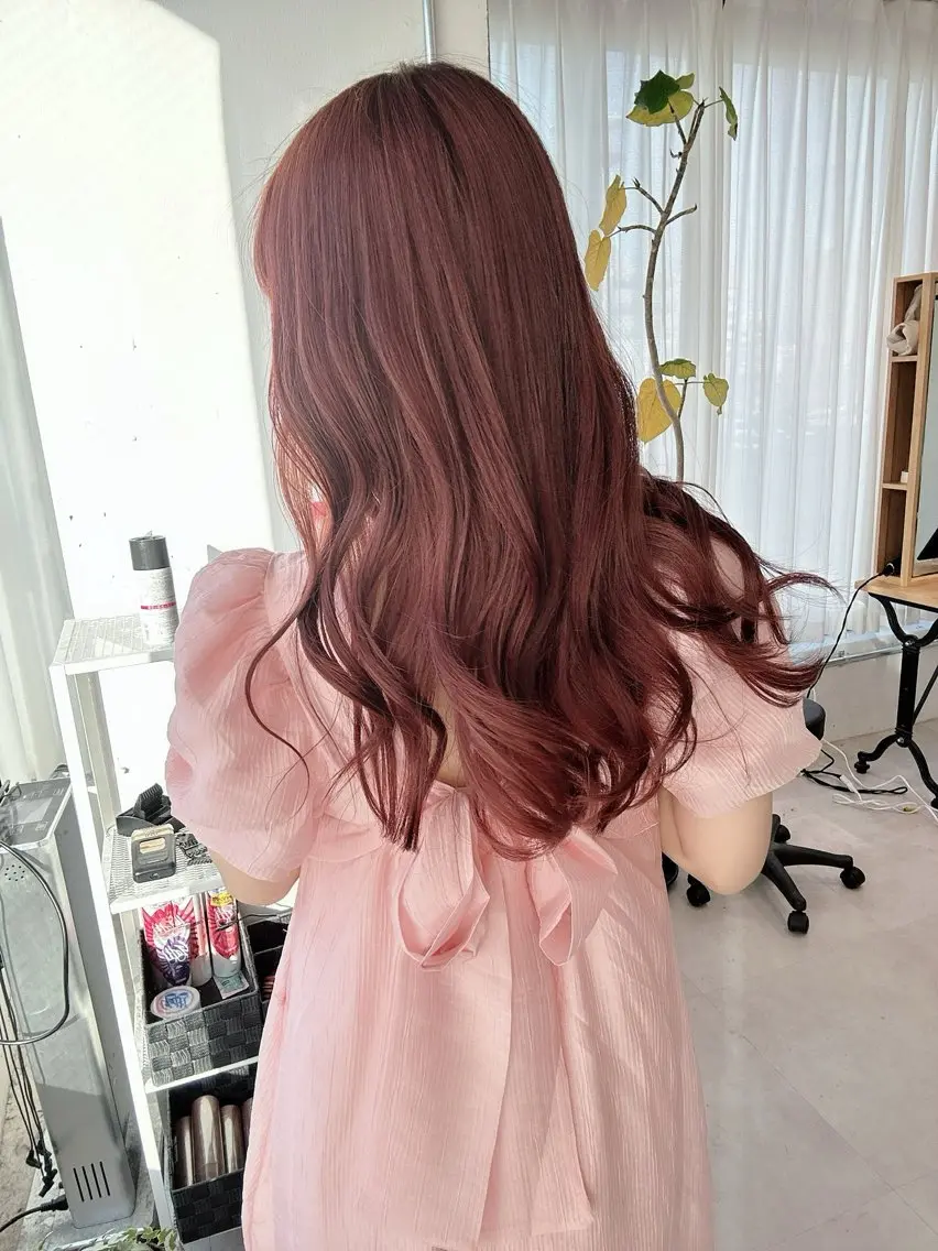 カラー ヘアカラー トリートメント ヒラ マツのヘアスタイル