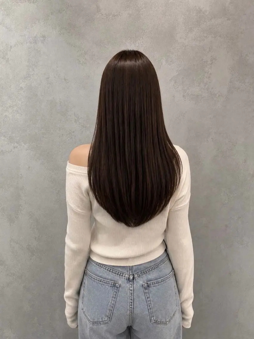 セミロング 🫧縮毛矯正 かとうよしき🫧のヘアスタイル