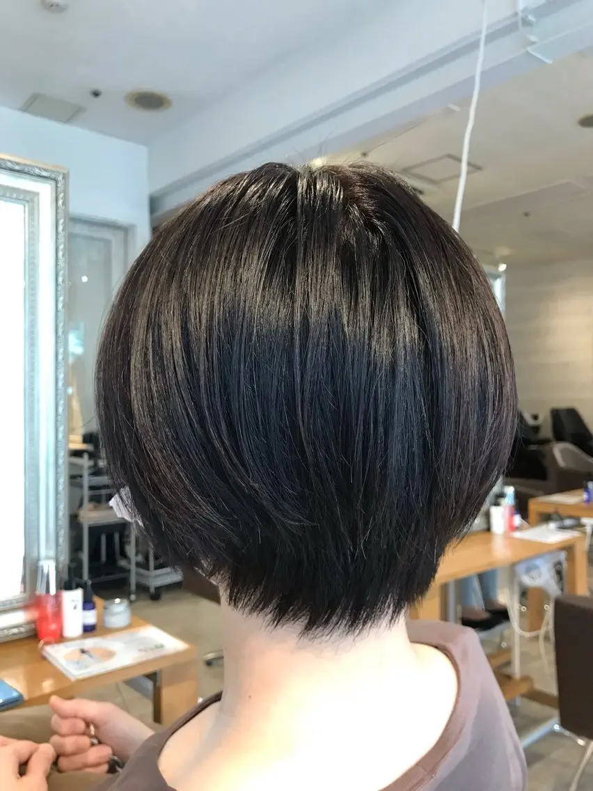 ショート 川越／髪質改善／ ショート／菊池のヘアスタイル