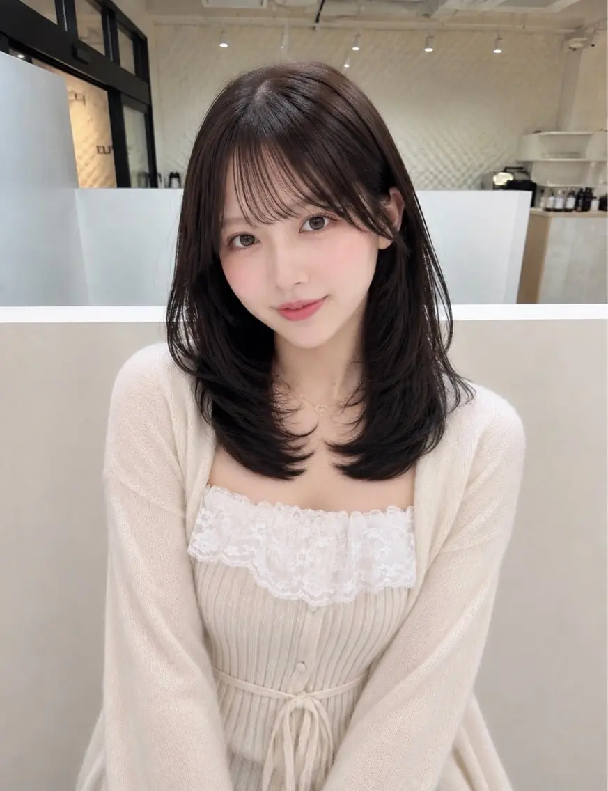 【ストカール】レイヤーCカールパーマの写真