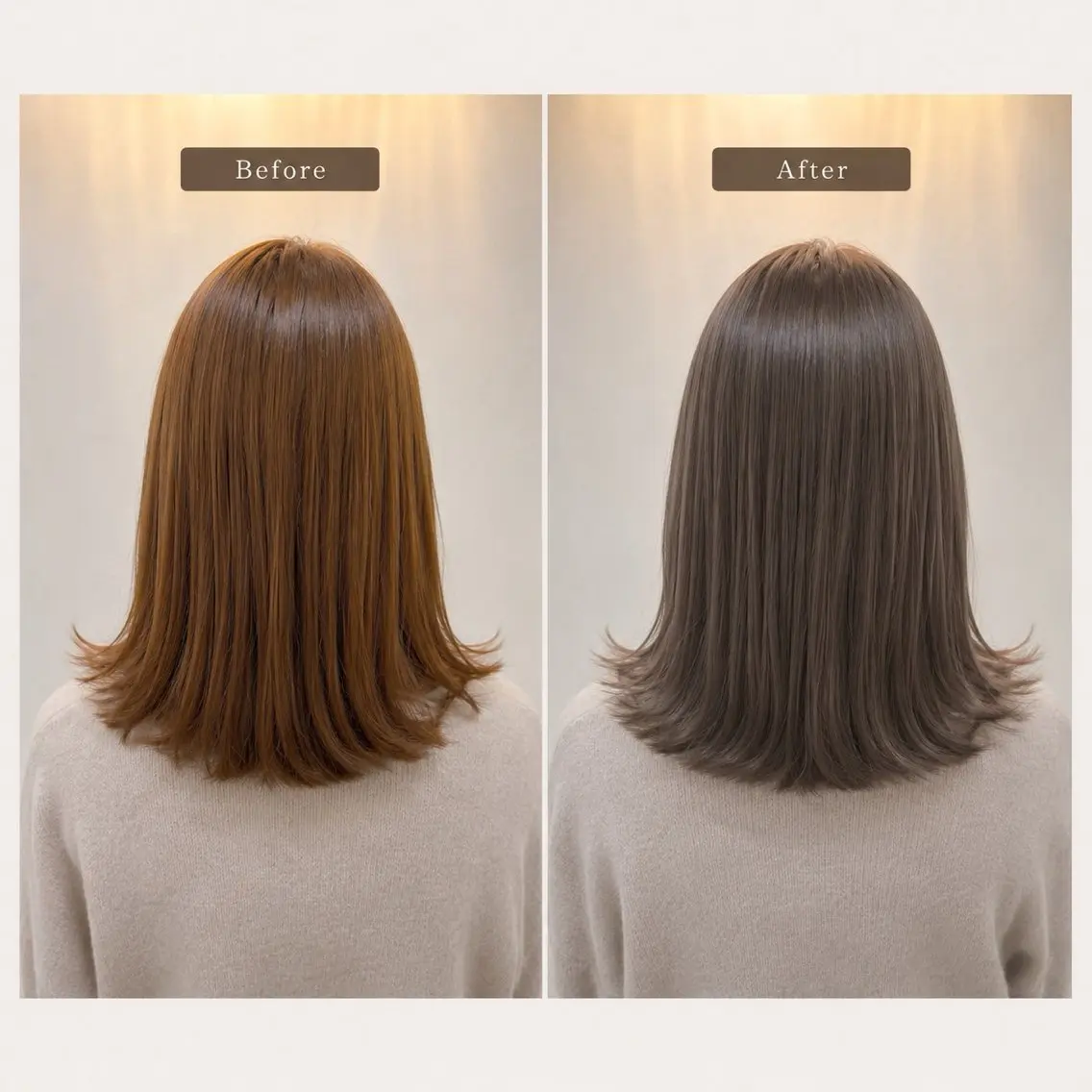 カラー ヘアカラー 天王町×艶感 カラー 🍒紗耶🍒のヘアスタイル