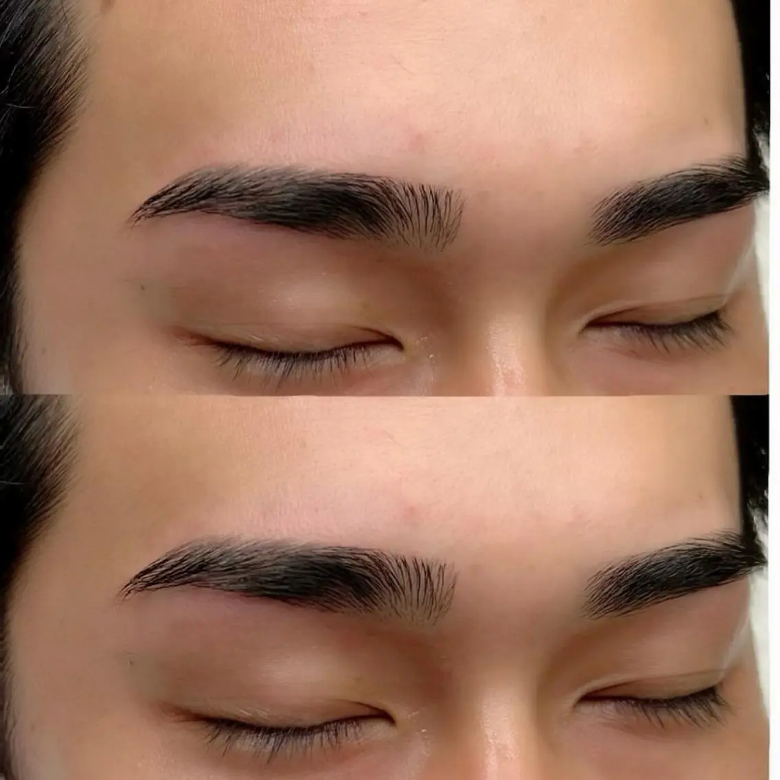 キリッと✨メンズ美眉スタイリング(カット+WAX)の写真