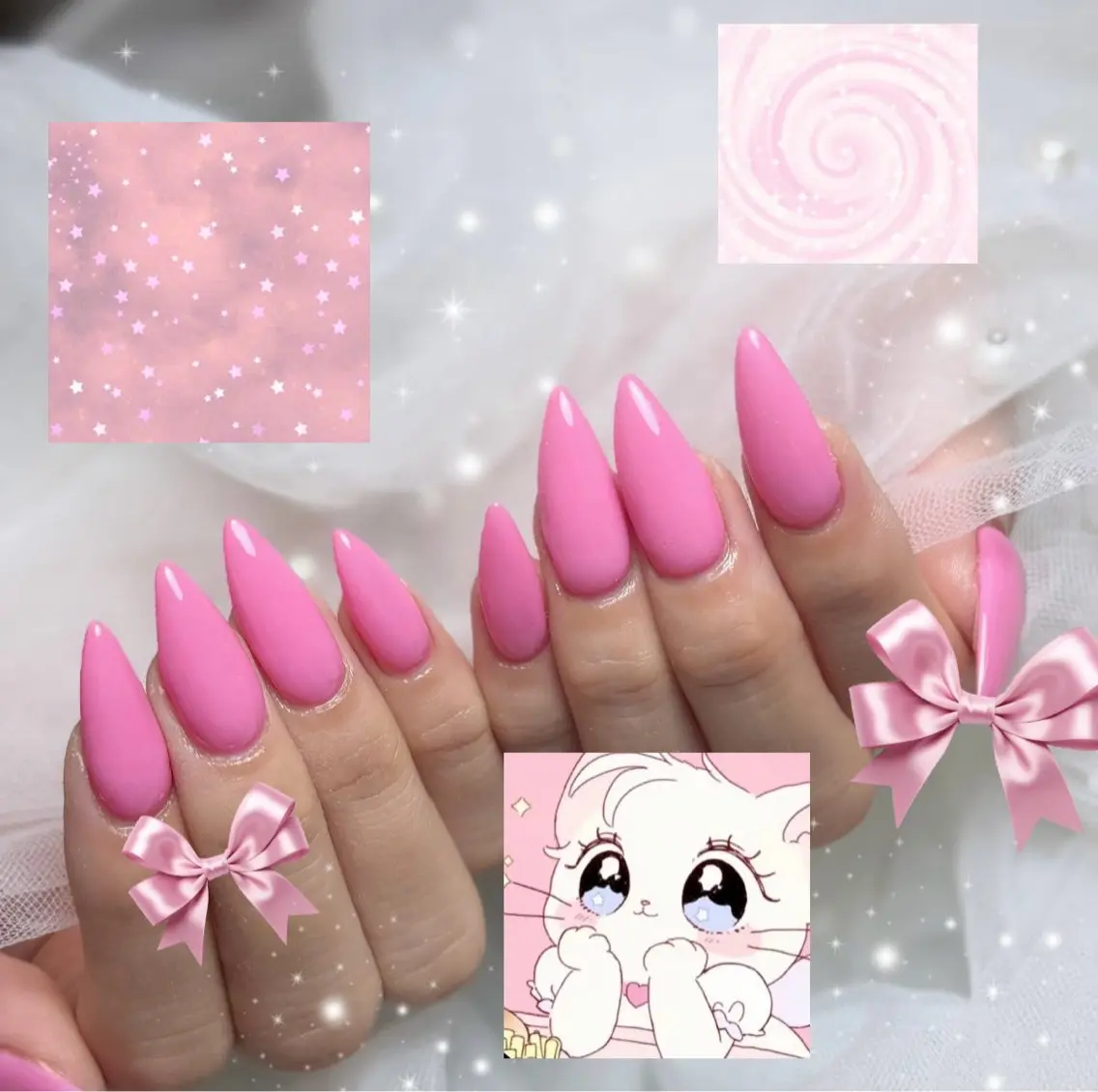 ネイル ハンドネイル fein. yui🐈⬛🎀のネイルデザイン