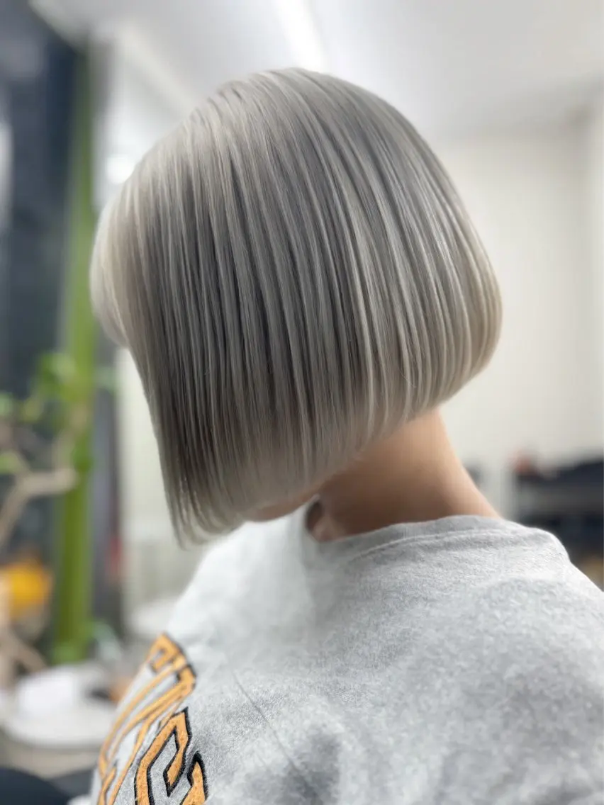 ショート カラー Ardore 韓国風カラー大阪のヘアスタイル