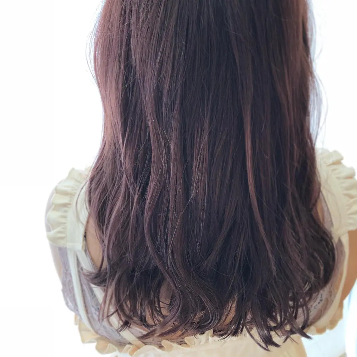 セミロング カット ヘアカラー ニュアンスカラー🫧 加納のヘアスタイル