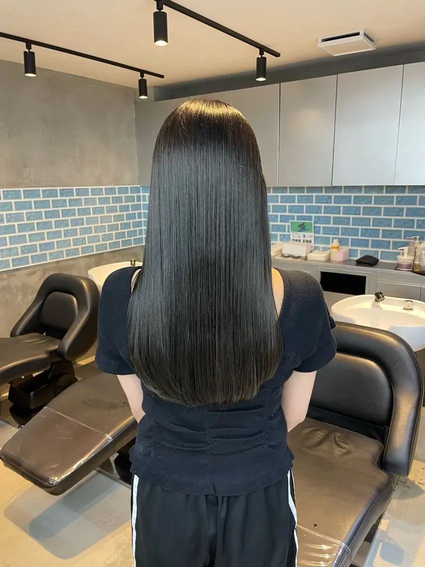 ロング カラー パーマ 似合わせカット✂︎ りょお🫧のヘアスタイル