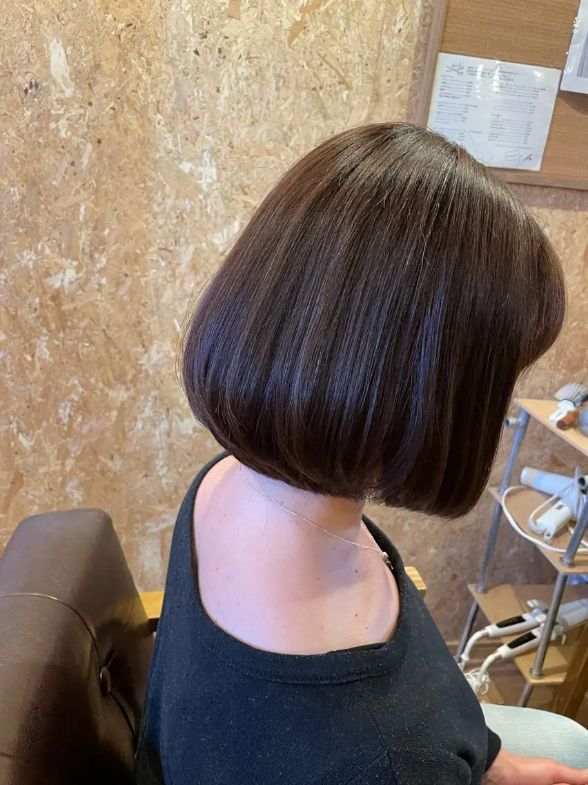 ミディアム ボブ JowA✂︎ 目片夏実のヘアスタイル