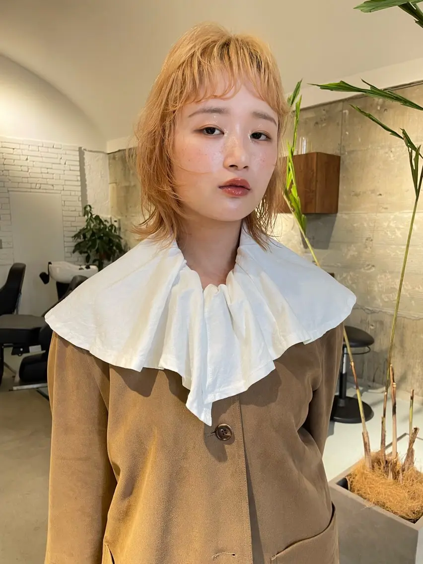 ショート カラー ブリーチ ヘアカラー miyu 🦕のヘアスタイル