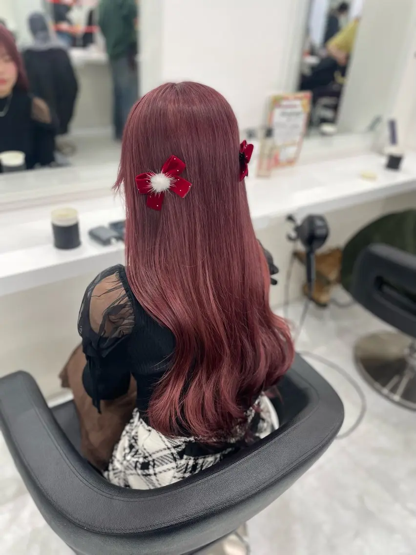 【 今だけ半額❗️】ブリーチありダブルカラー+メンテナンスカット+コーティングトリートメントの写真