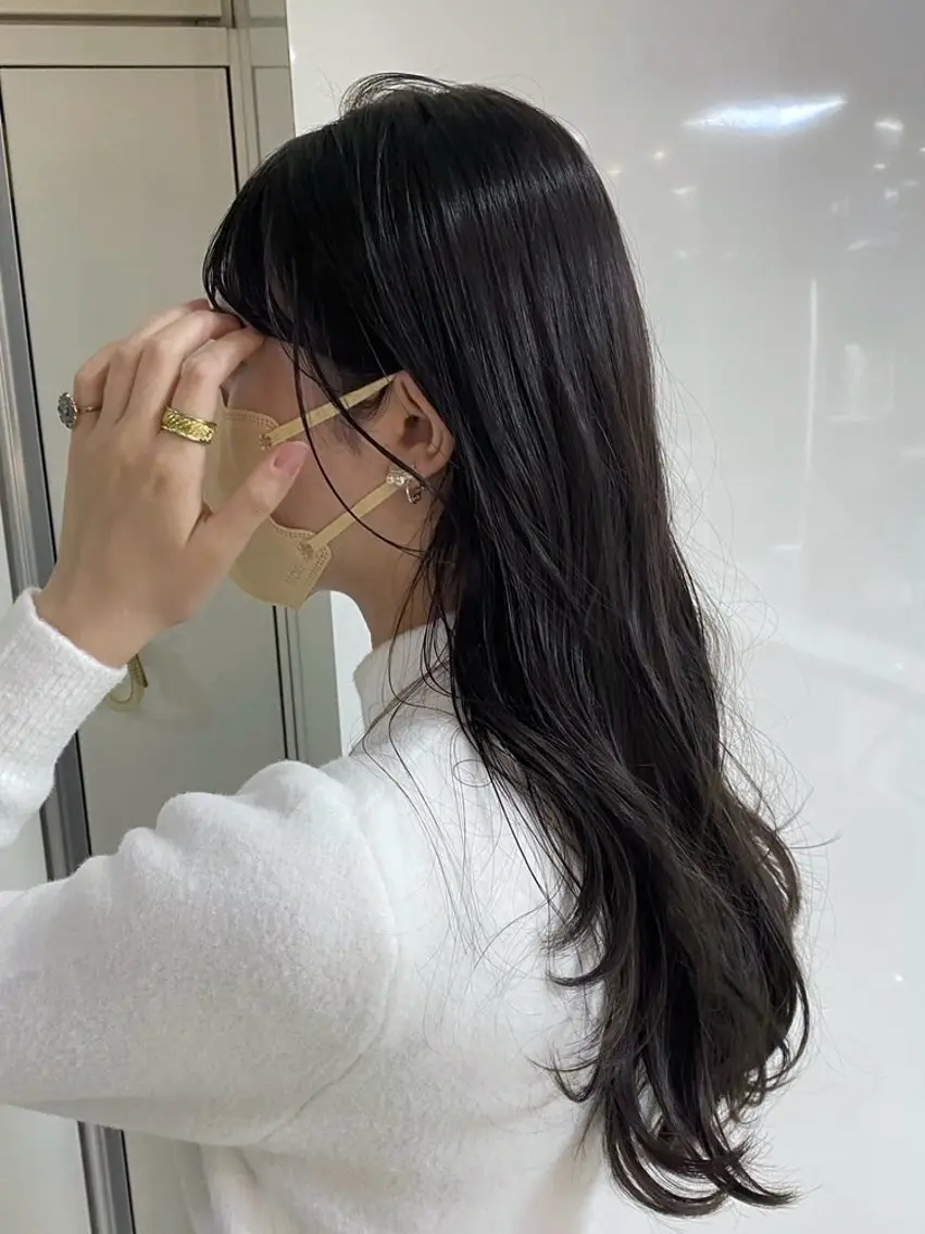 韓国ヘア/レイヤー 顔周りカット/ユキナのヘアスタイル