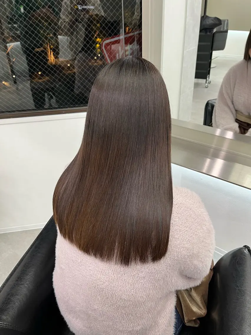 ロング 卒業式のヘアスタイル 髪質改善 志垣 真衣のヘアスタイル