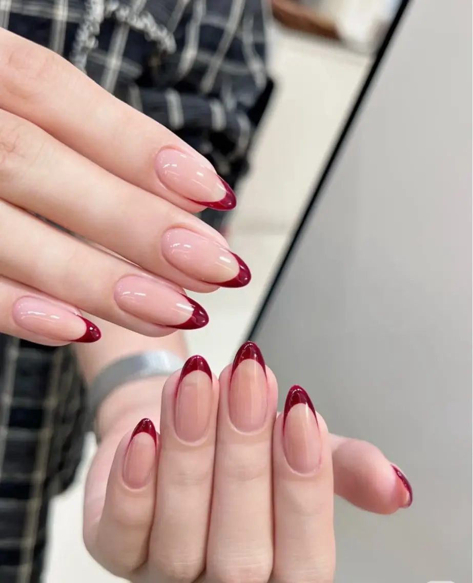 ネイル アートネイル チークネイル 長さ出し フレンチネイル ジェルネイル ハンドネイル 🦋new Nail🦋ニノのネイルデザイン