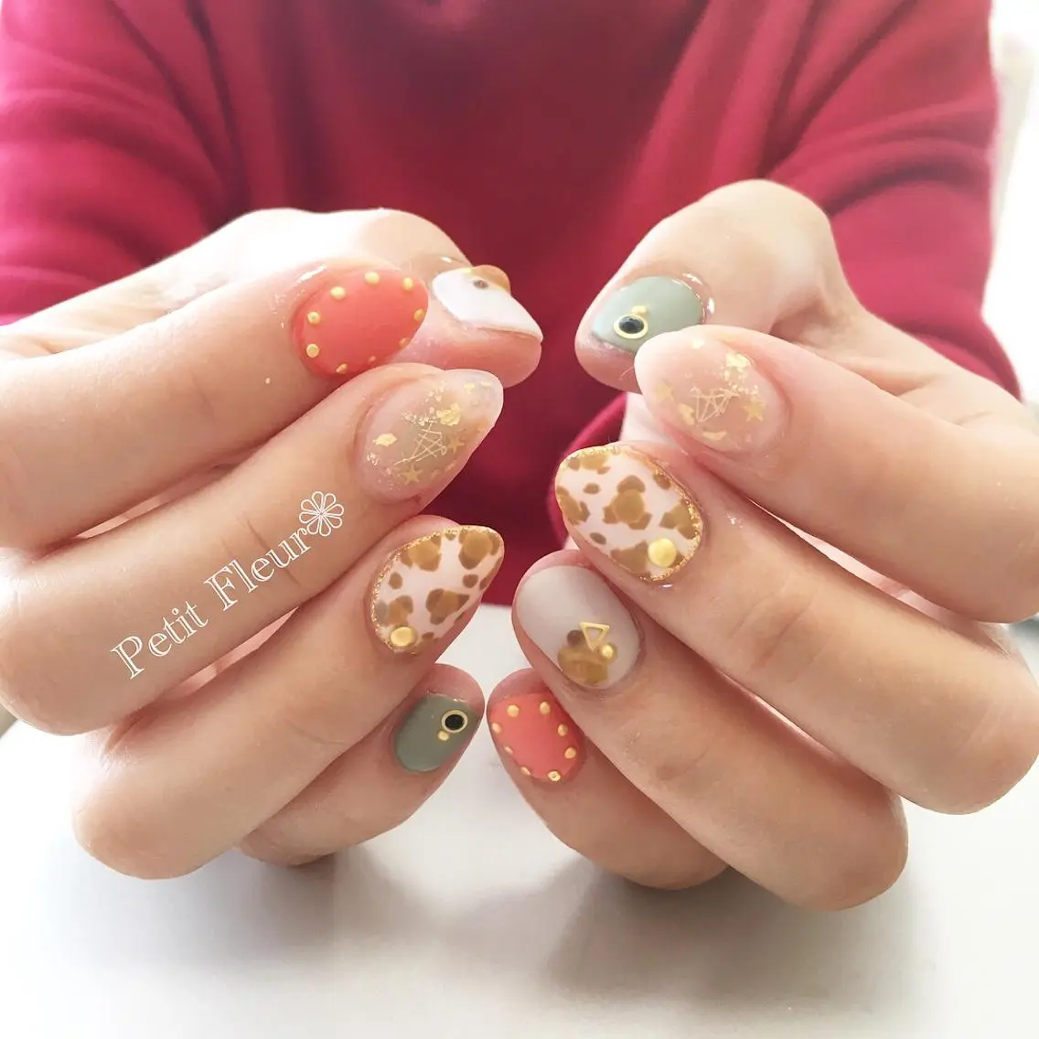 ネイル マットネイル ニュアンスネイル 青柳 亜梨奈のマツエク・マツパデザイン