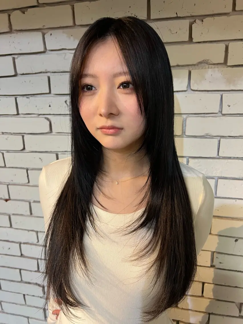 ロング カラー 💘札幌クロスパーマ 髪質改善💘rinaのヘアスタイル