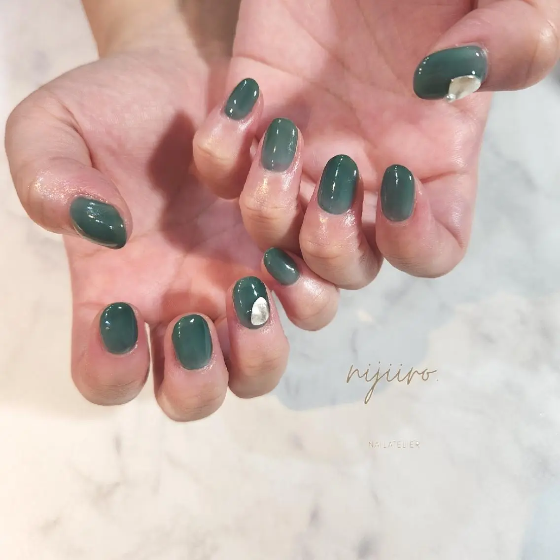 ネイル ハンドネイル nijiiro🌈 サトウのネイルデザイン