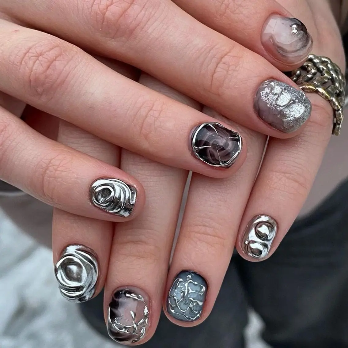 メンズ メンズ韓国風 Lee _nailのネイルデザイン