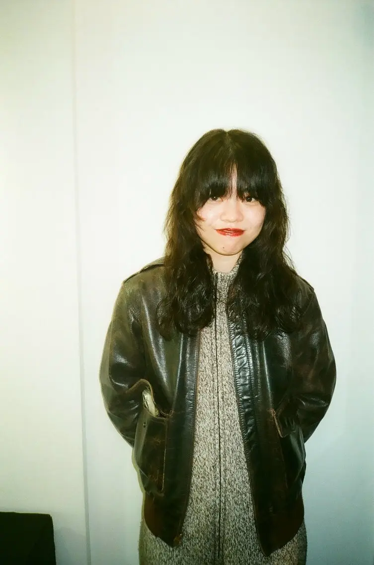 ロング パーマ カット パーマ 與座 翼のヘアスタイル