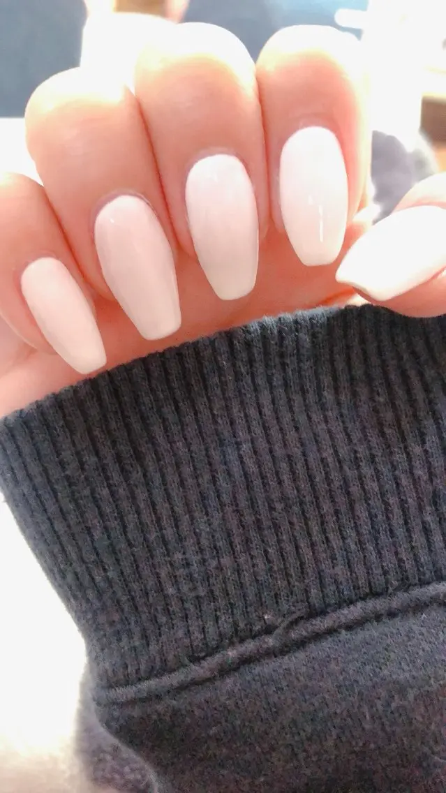 HANDnail🩵ワンカラー（オフあり、ケア込）の写真