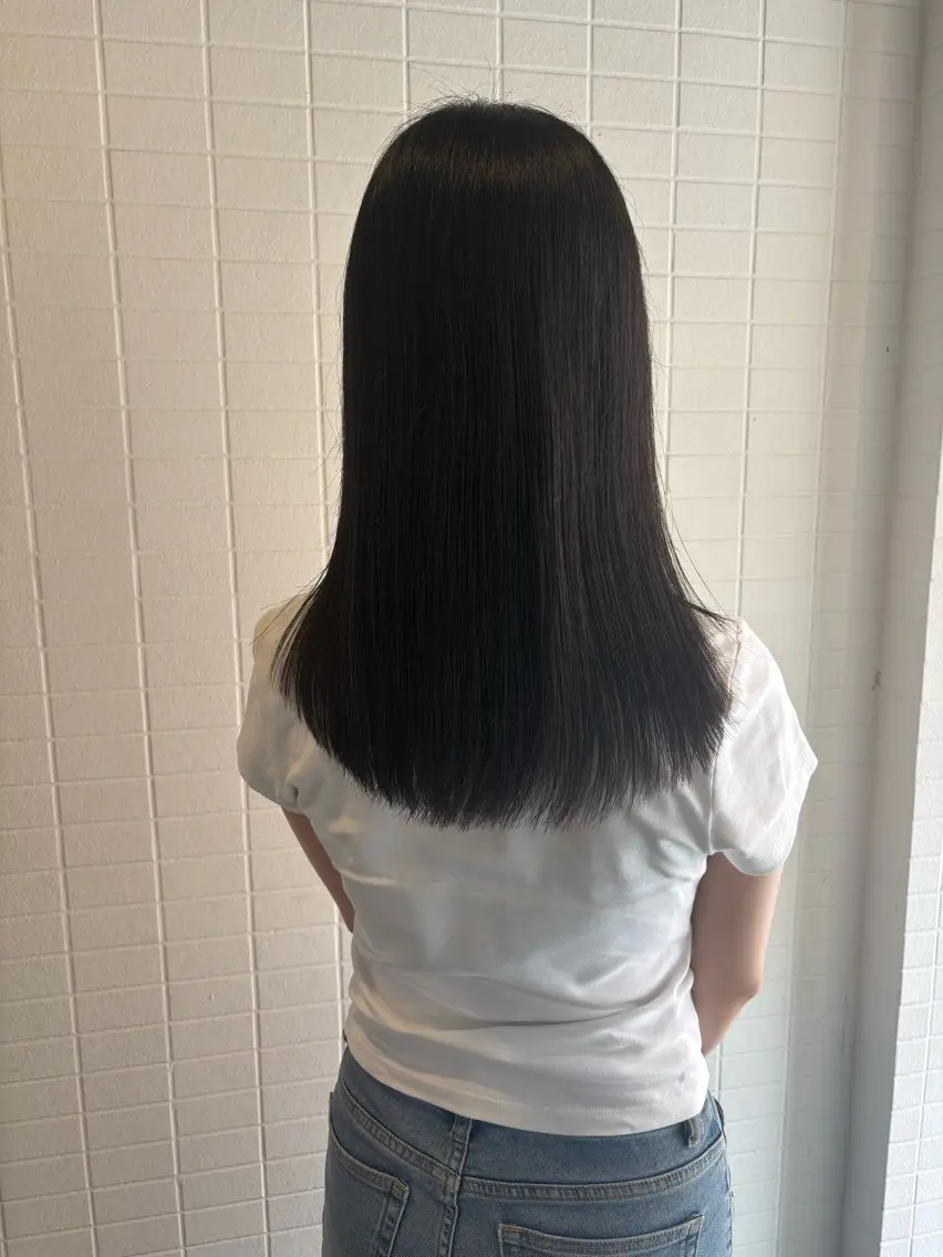 ミディアム haruca /京都美容室のヘアスタイル