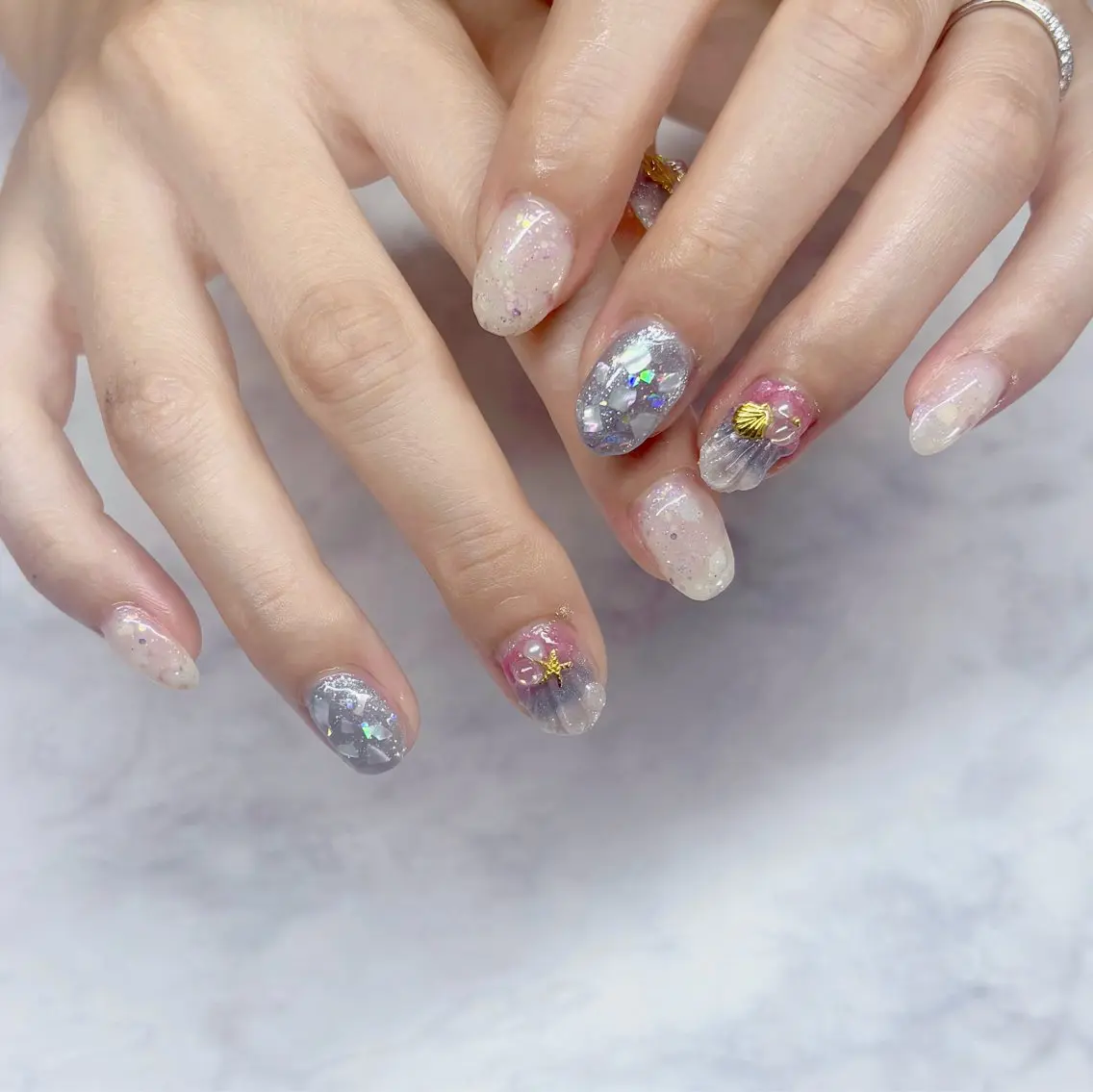 ネイル 持ち込み MYu Beauty Salon MAIのネイルデザイン