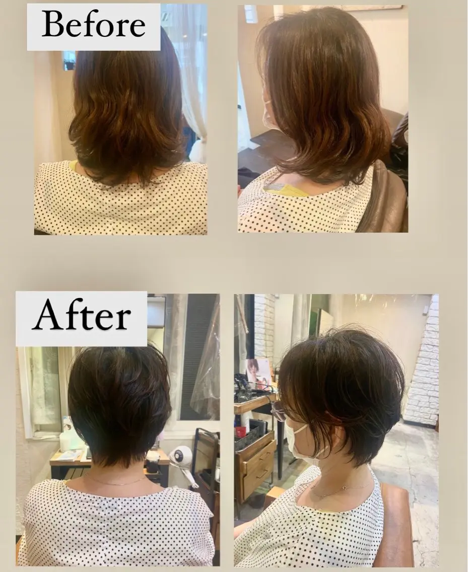 ショート 心斎橋美容室 ARCHEあやかのヘアスタイル