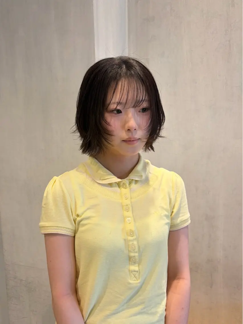 ショート 久永 香奈子のヘアスタイル