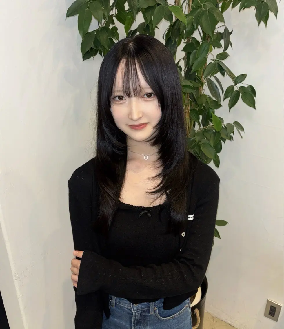 ⟡.·透け感ワンカラー✶⋆.5名様限定❕寒色系で赤みを抑えたカラー⚠️ブリーチなし《7月24日、28日👌🏻⸝⋆》の写真